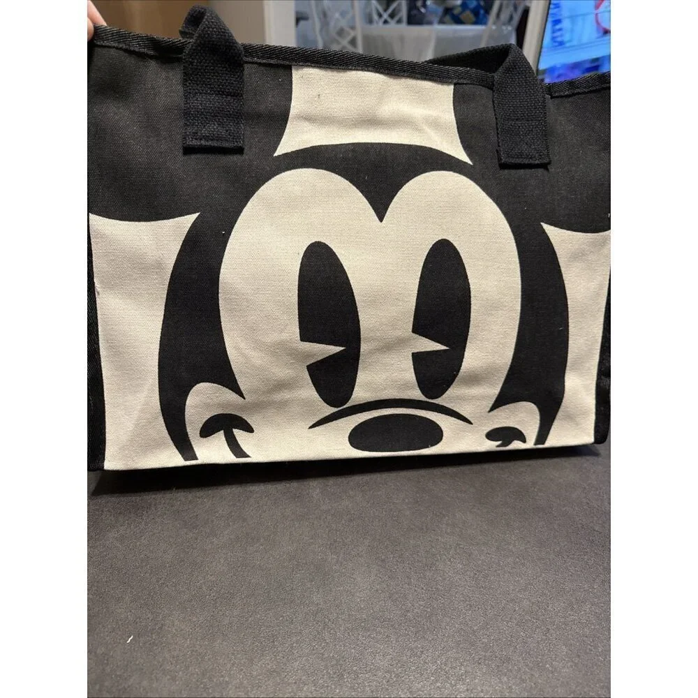 Mickey Large Capacity Canvas Fashion Cartoon Commuter Shoulder Bag Cute Handbag